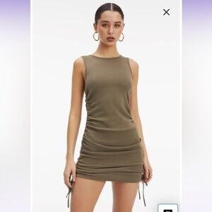 Good American Ruched Tank Dress